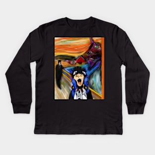 The Shinji Scream Kids Long Sleeve T-Shirt